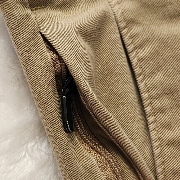 Dockers Mens Khaki long pants, 33x22 pre-owned, nice clean, straight fit, tan - Picture 7 of 8
